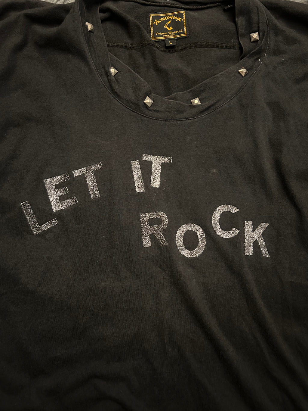 1991 Vivienne Westwood Anglomania ‘Let it Rock’ Studded Tee