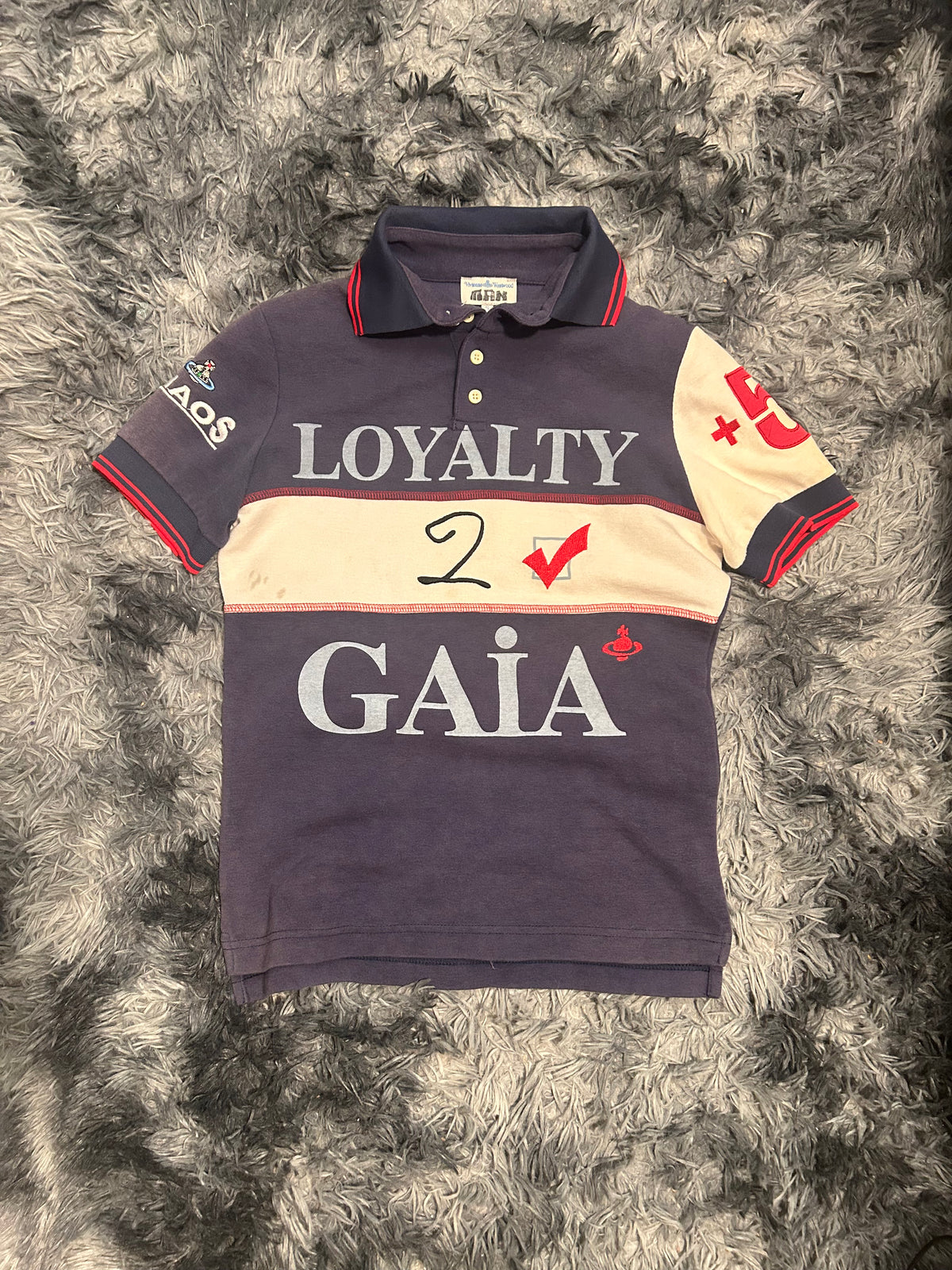 AW11 Vivienne Westwood ‘Loyalty to Gaia’ Polo Shirt