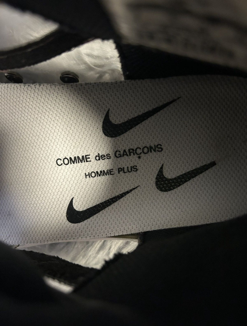 2017 CDG Homme Plus x Nike Dunk Transparent High Size 8