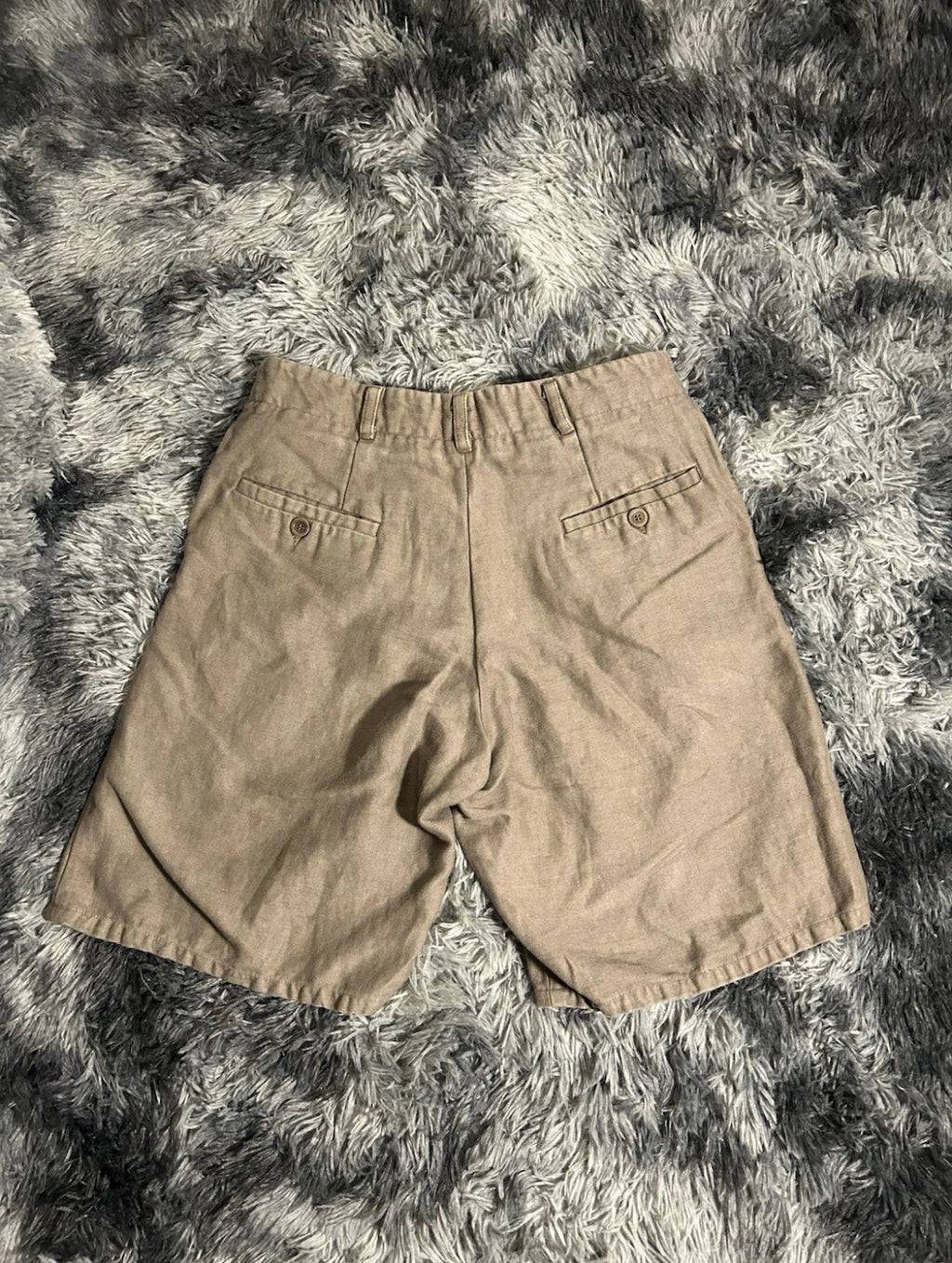 Rick Owens SS11 ‘Anthem’ Dust Canvas Shorts
