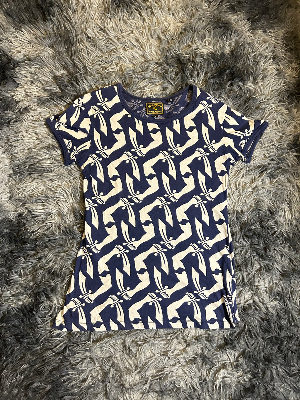 Vivienne Westwood Anglomania Logo Monogram Tee