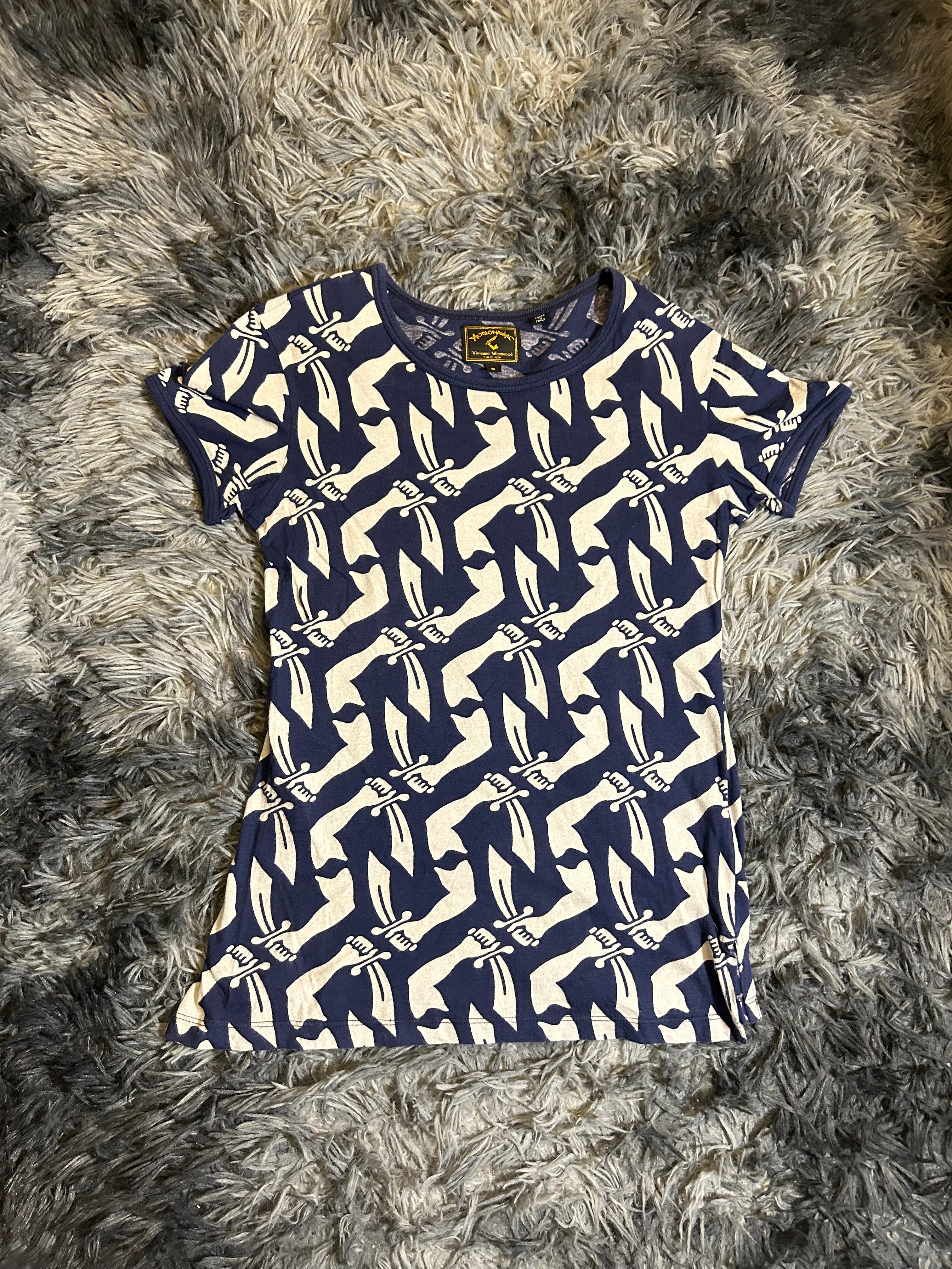 Vivienne Westwood Anglomania Logo Monogram Tee