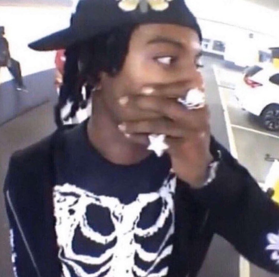 Saint Laurent FW18 ‘Skeleton’ Knit Sweater