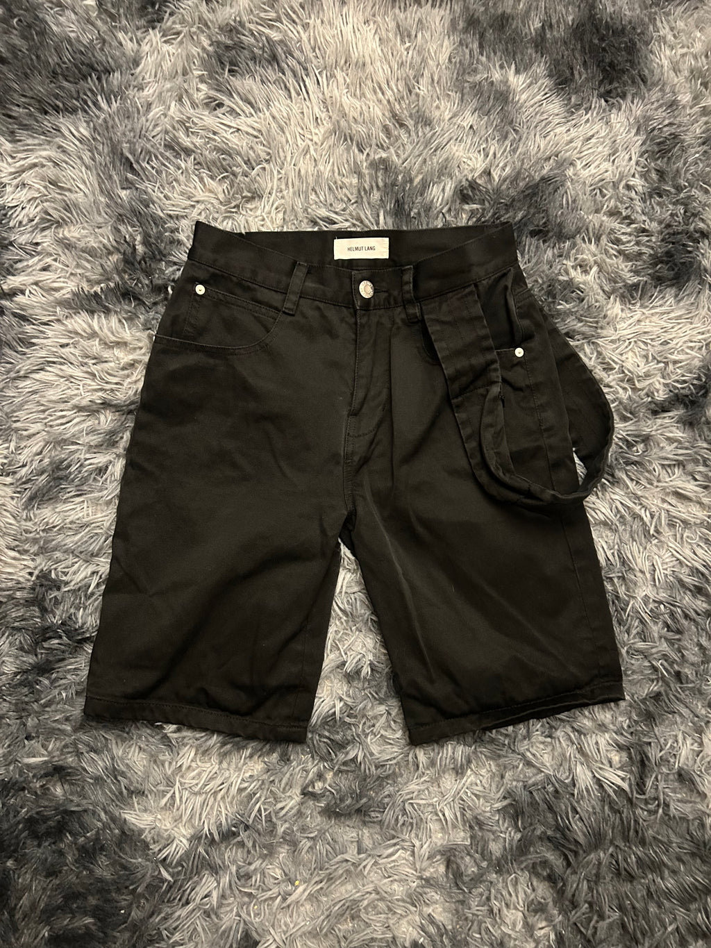 Helmut Lang SS13 Bondage Strapped Shorts Size 27”