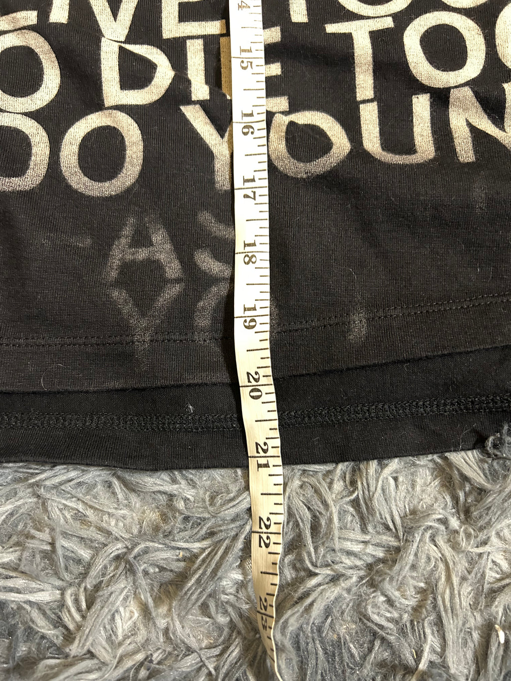 Vivienne Westwood 2010 ‘Too Fast To Live’ Typewriter Tank Top