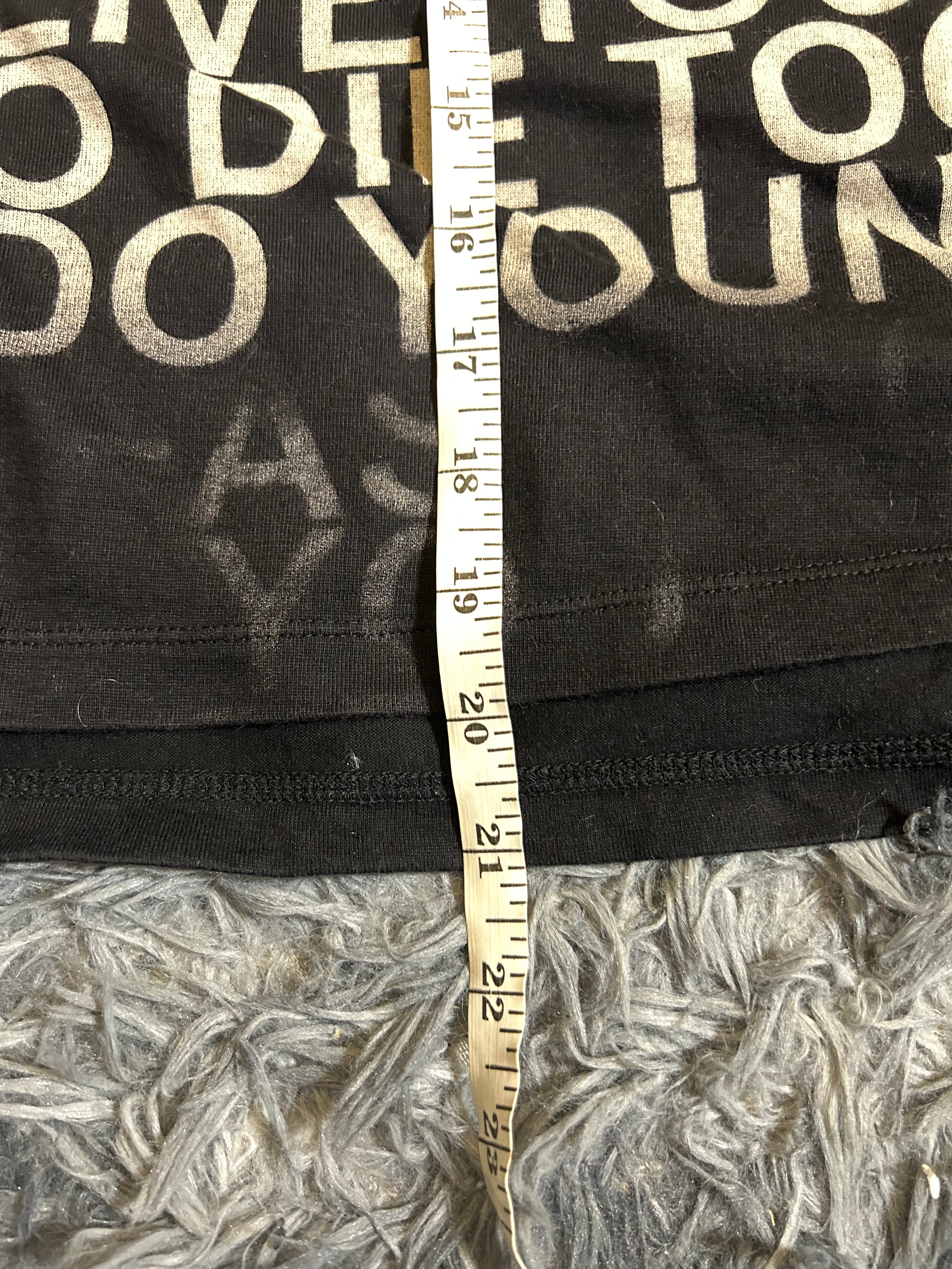 Vivienne Westwood 2010 ‘Too Fast To Live’ Typewriter Tank Top