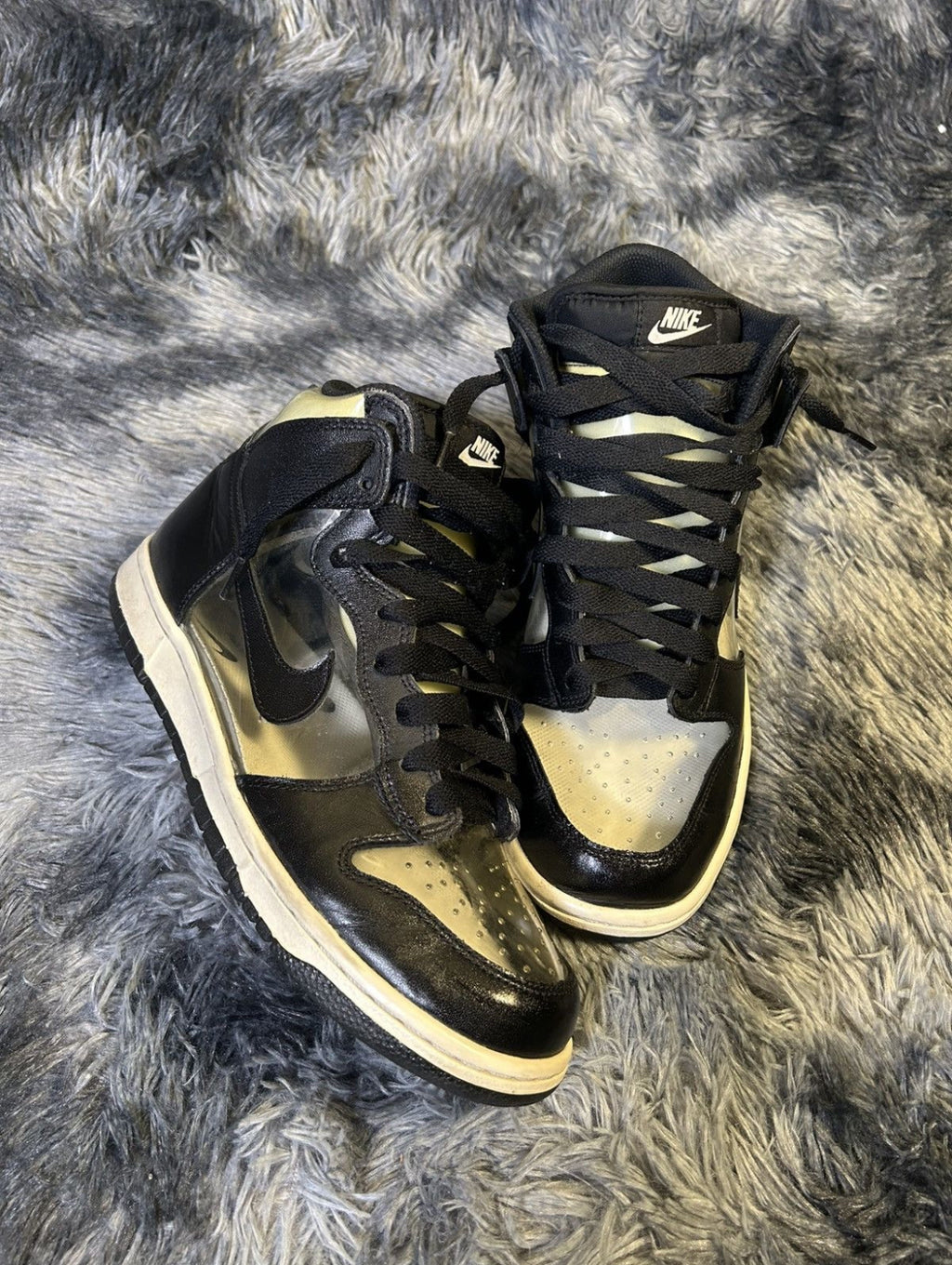 2017 CDG Homme Plus x Nike Dunk Transparent High Size 8