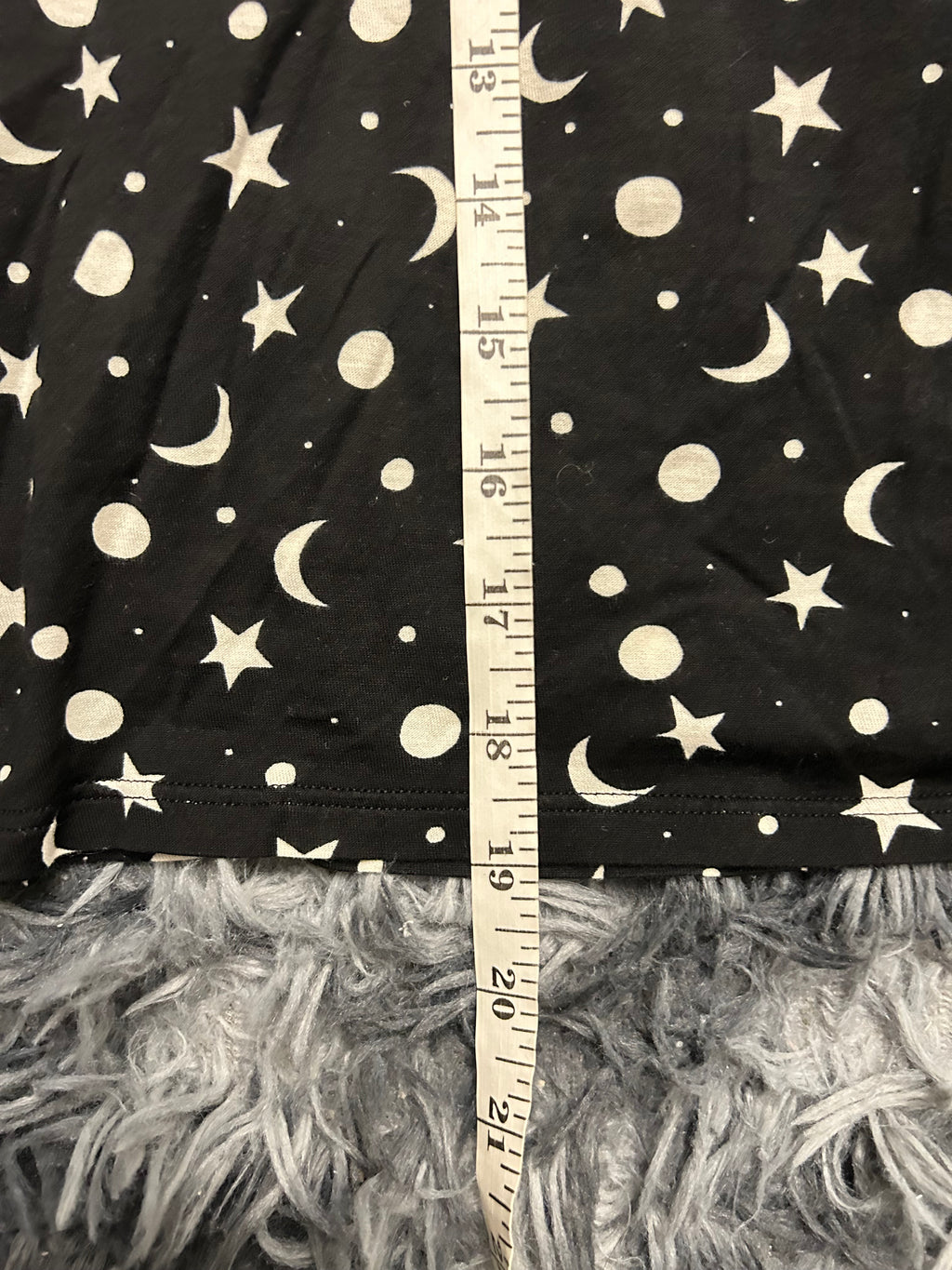 Saint Laurent Paris by Hedi Slimane SS16 Moon & Stars Tee Size XS