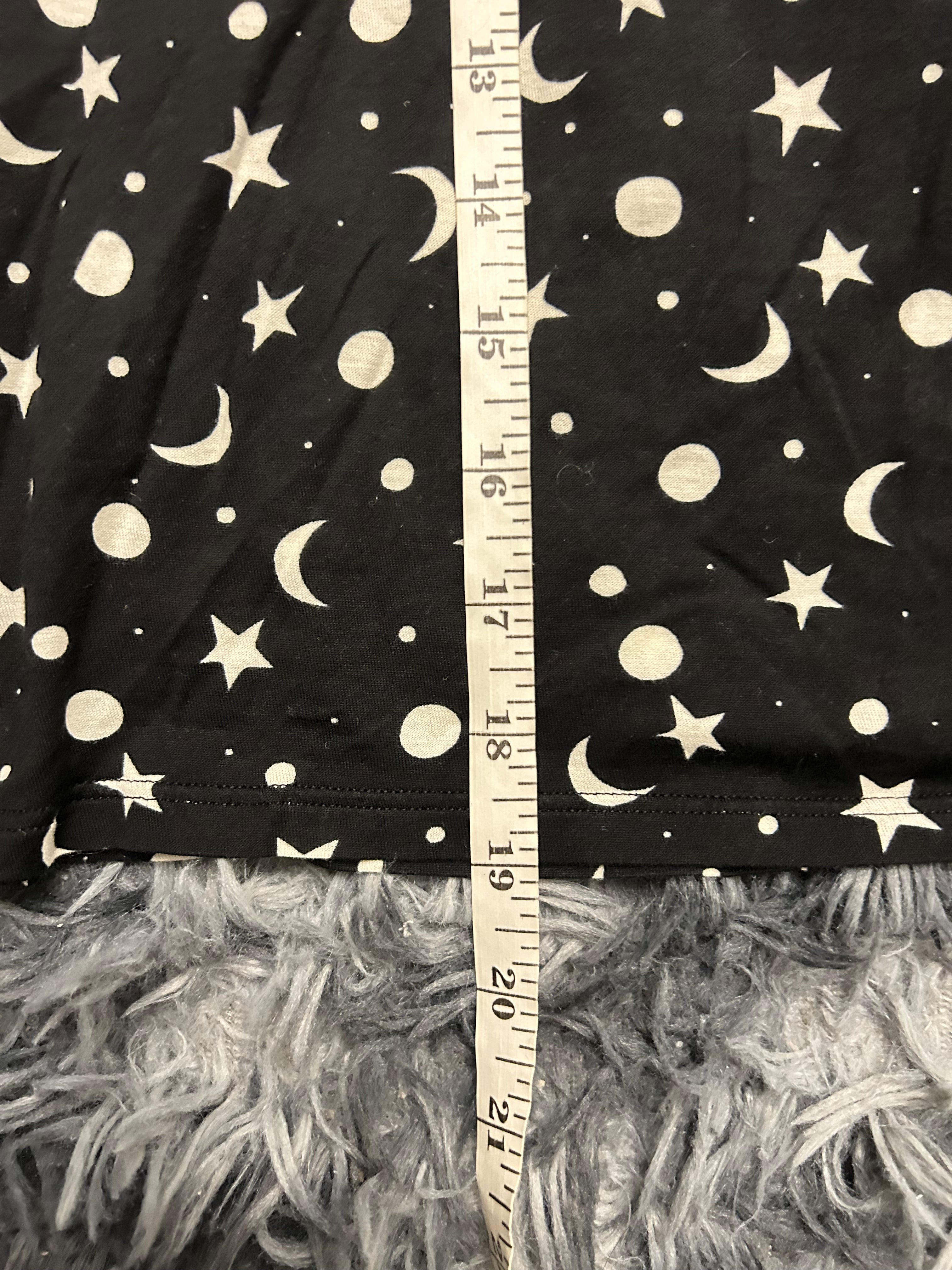 Saint Laurent Paris by Hedi Slimane SS16 Moon & Stars Tee Size XS