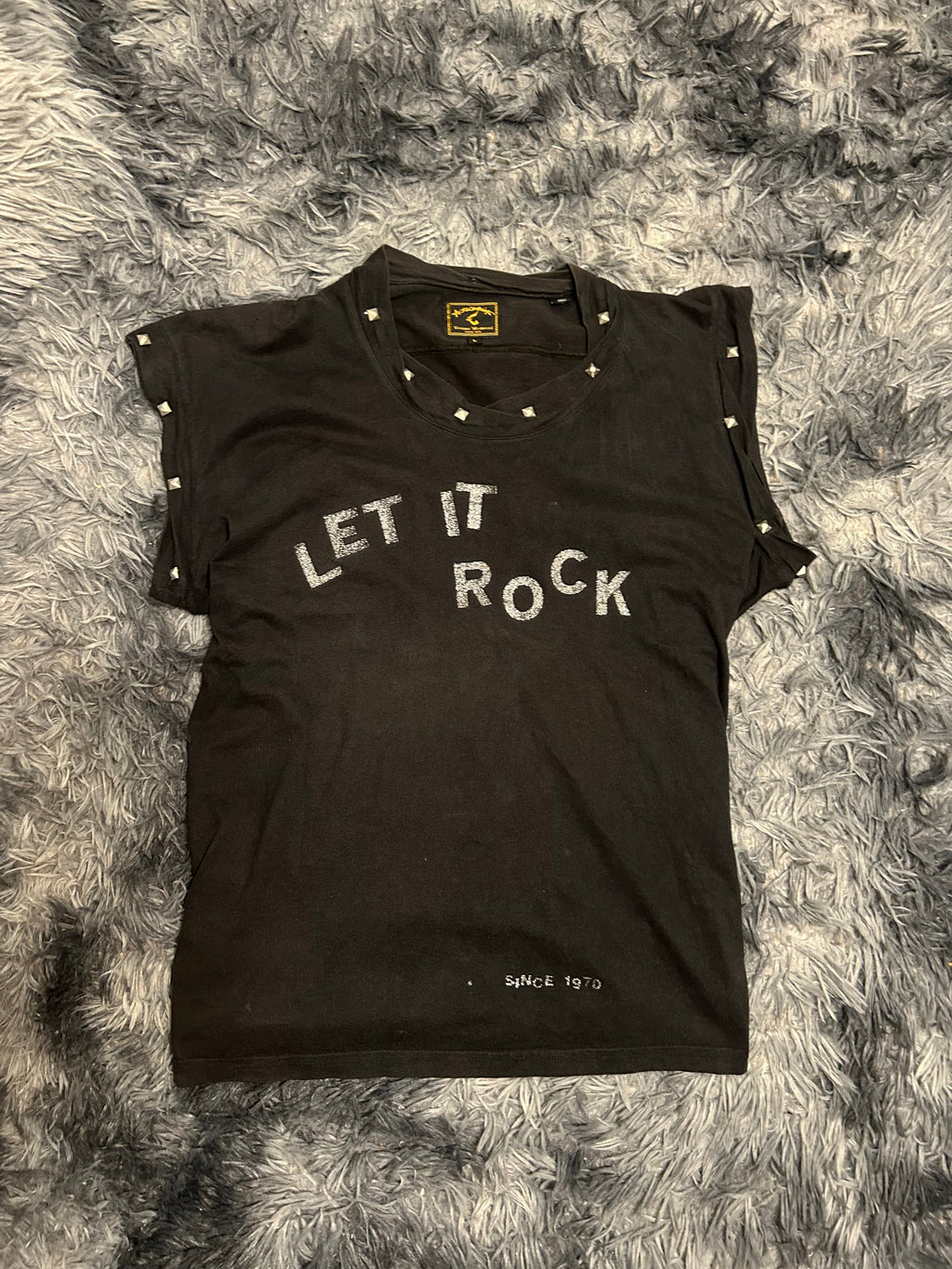 1991 Vivienne Westwood Anglomania ‘Let it Rock’ Studded Tee