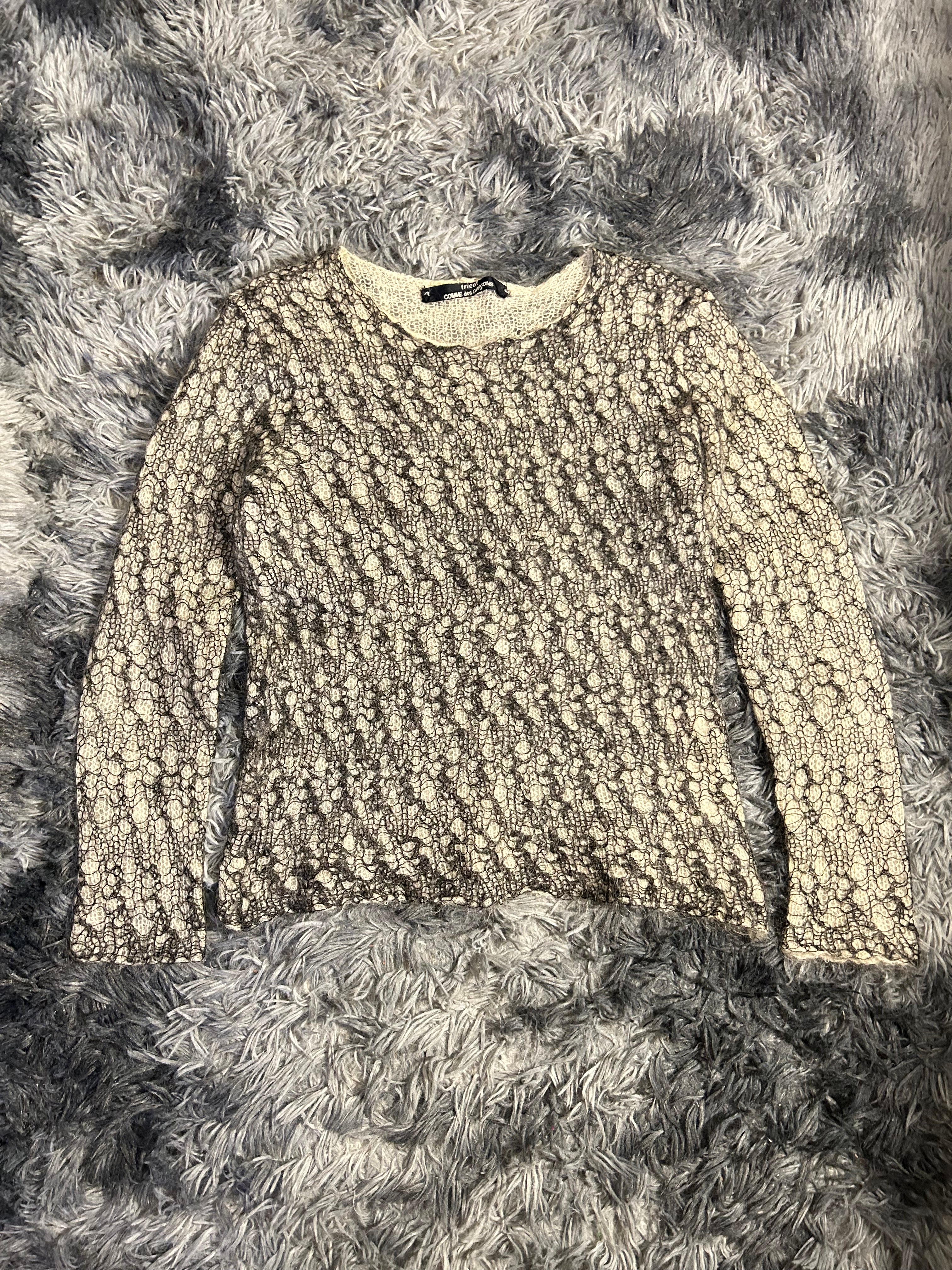 Comme Des Garçons FW99 “Spider” Wool Knit Sweater