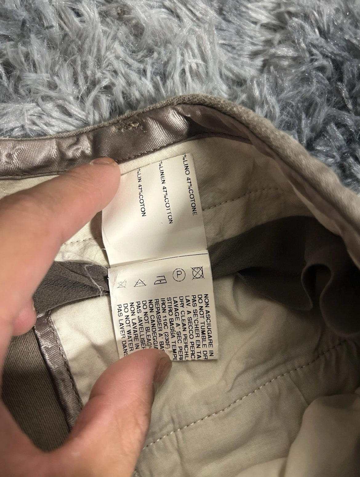 Rick Owens SS11 ‘Anthem’ Dust Canvas Shorts